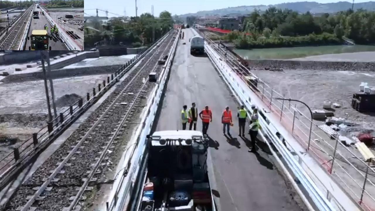Ponte di Veggia, i lavori procedono a pieno ritmo, il sindaco di Sassuolo: «Riapertura anticipata»