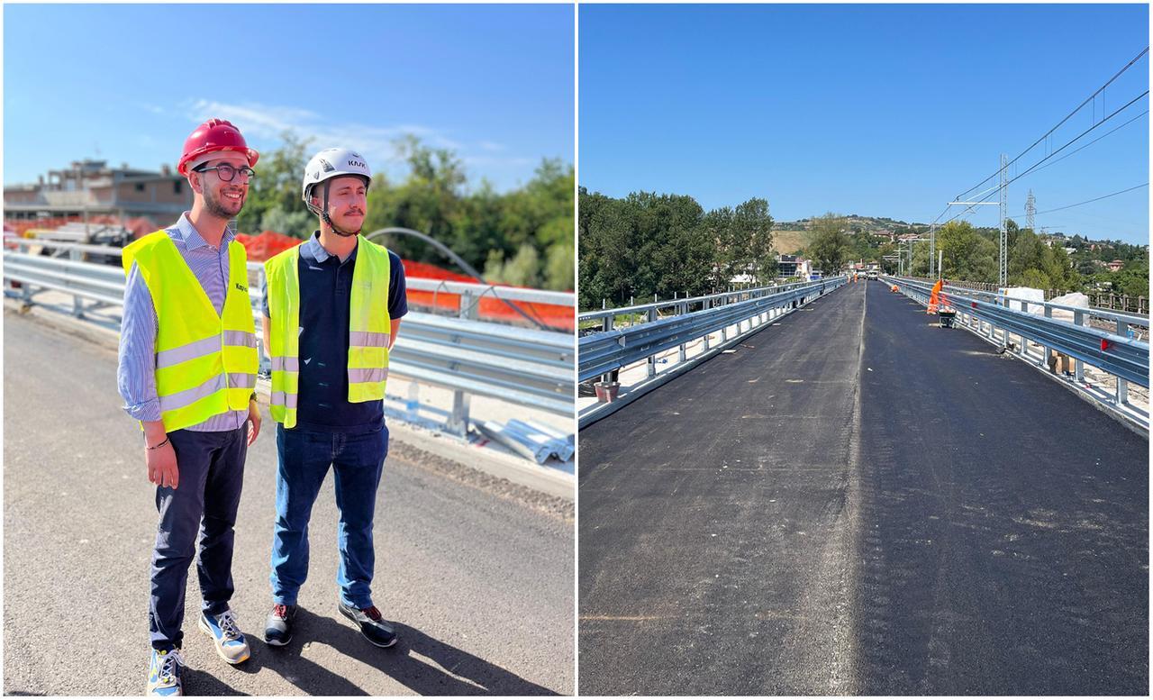 I lavori sul Ponte Veggia accelerano, la promessa di Mesini: «Apriremo in anticipo»