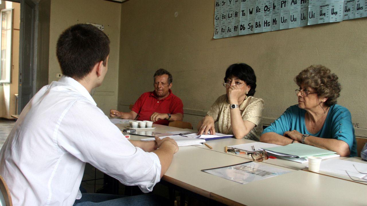 
	Un esame orale di maturit&agrave; (Foto d'archivio)

