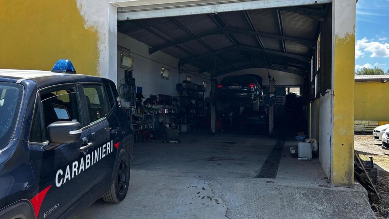 Sotto sequestro un’officina meccanica abusiva