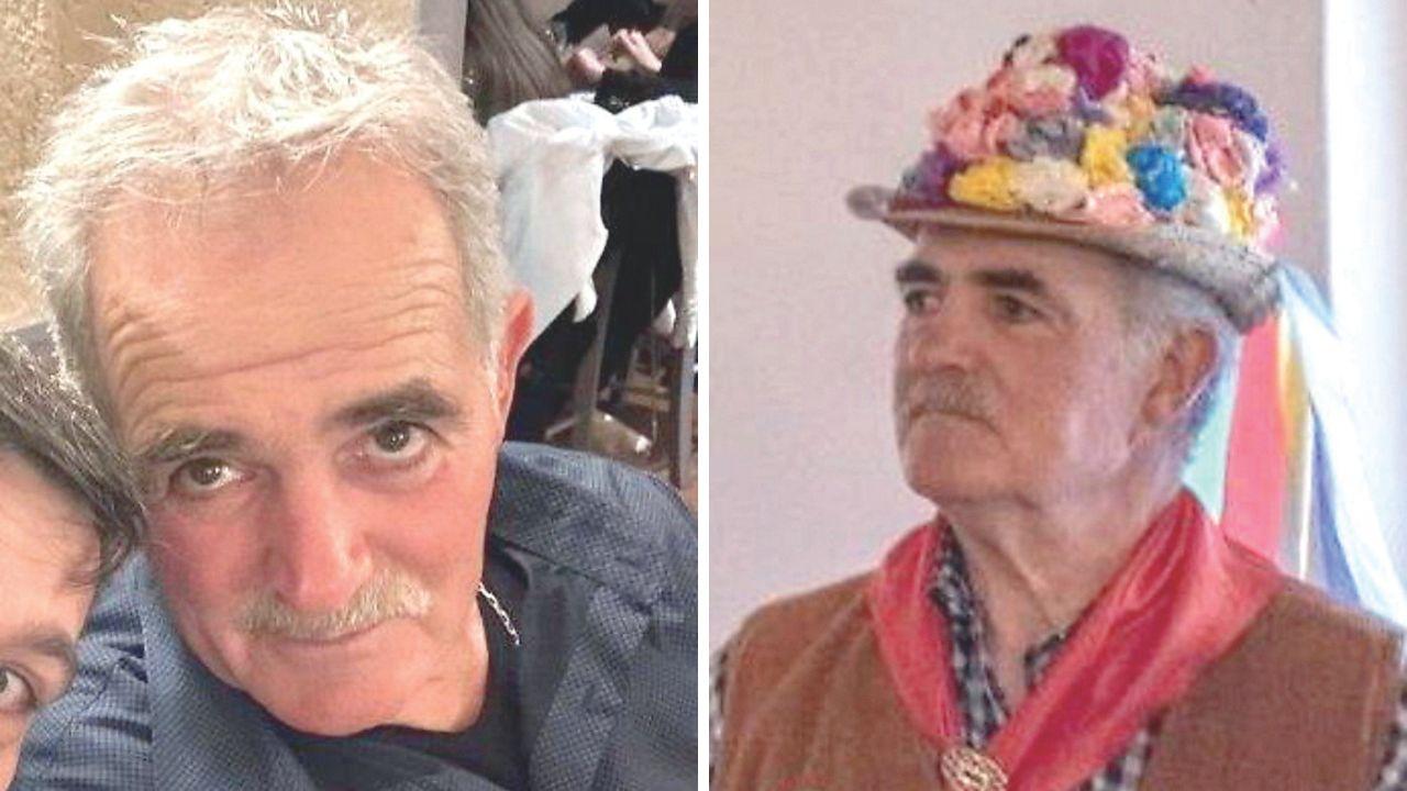 
	Adriano Vecchiarelli in primo piano e in tenuta da maggerino

