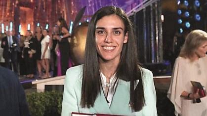 Sara Zoccheddu, la 26enne di Oristano premiata con la Mela d’Oro