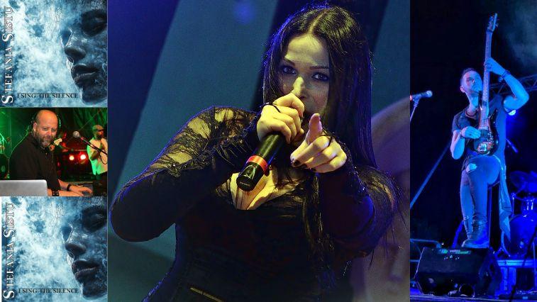 Stefania Sistu (nei riquadri: la cover del singolo, Daniele Barbato alle tastiere e Daniele Pireddu al basso)