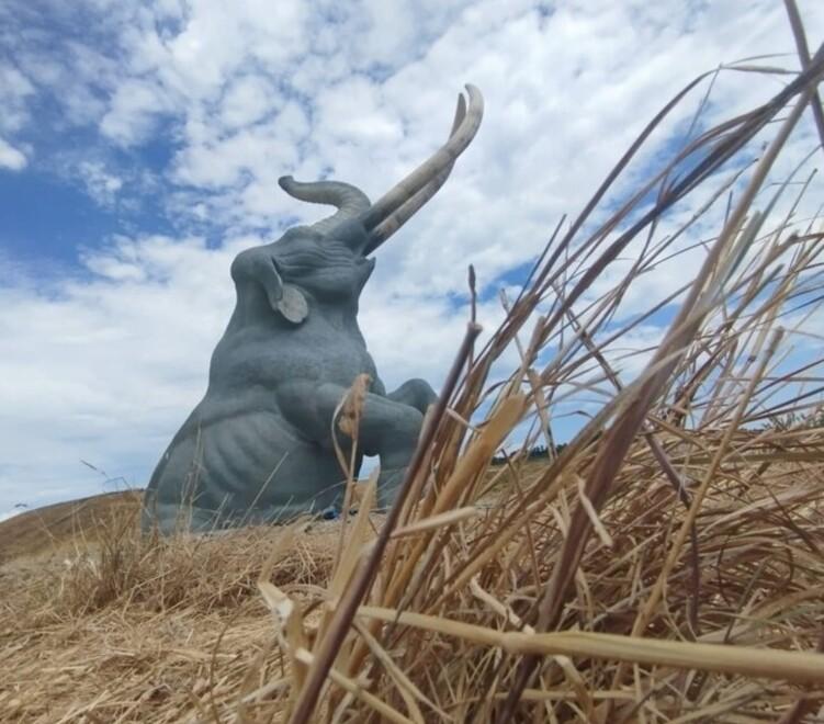 
	Una delle due nuove gigantesche installazioni inaugurate a Legoli

