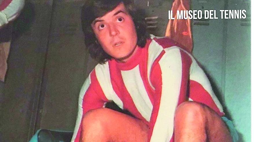 Adriano Panatta con la maglia del Montemurlo