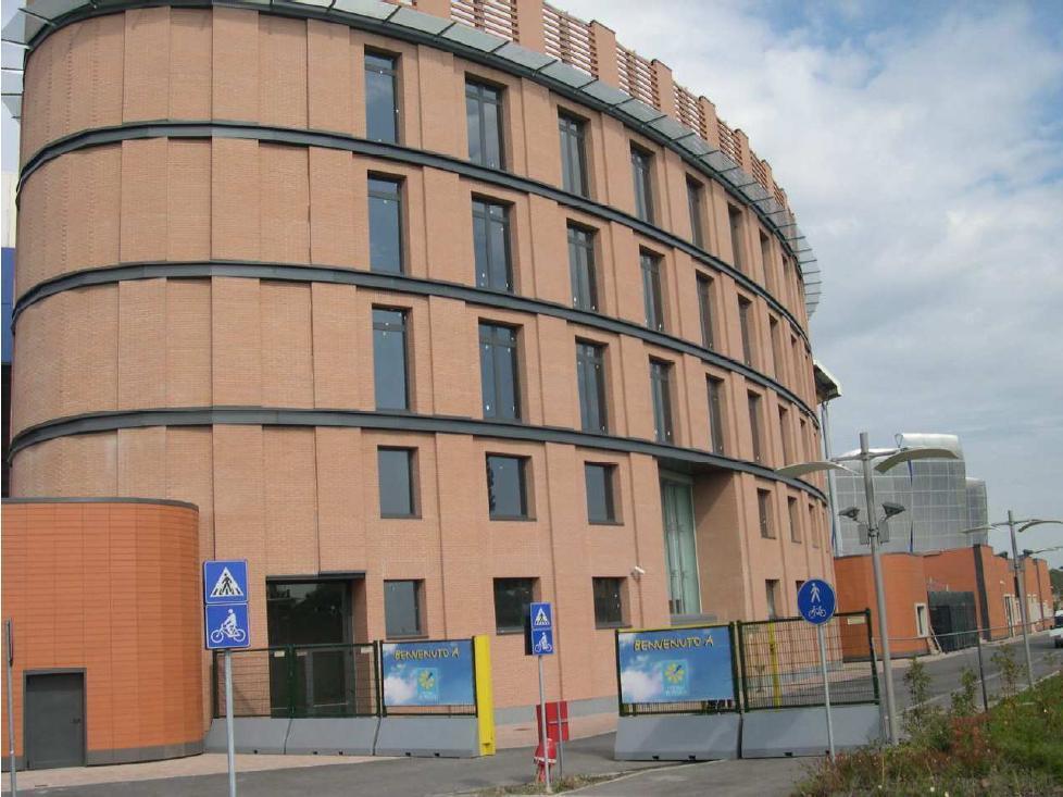 La torre B adiacente allo stadio Città del Tricolore di Reggio Emilia