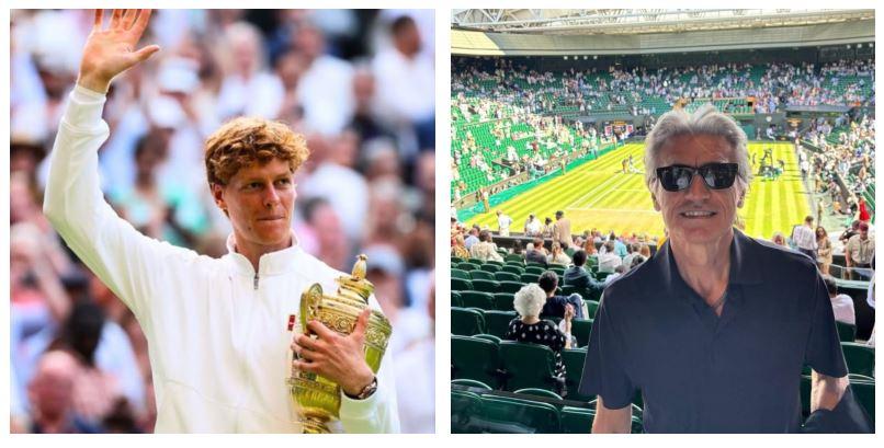 Ligabue a Wimbledon per Sinner: «Ha vinto un ragazzo che più che parlare lascia che siano i suoi fatti a parlare»