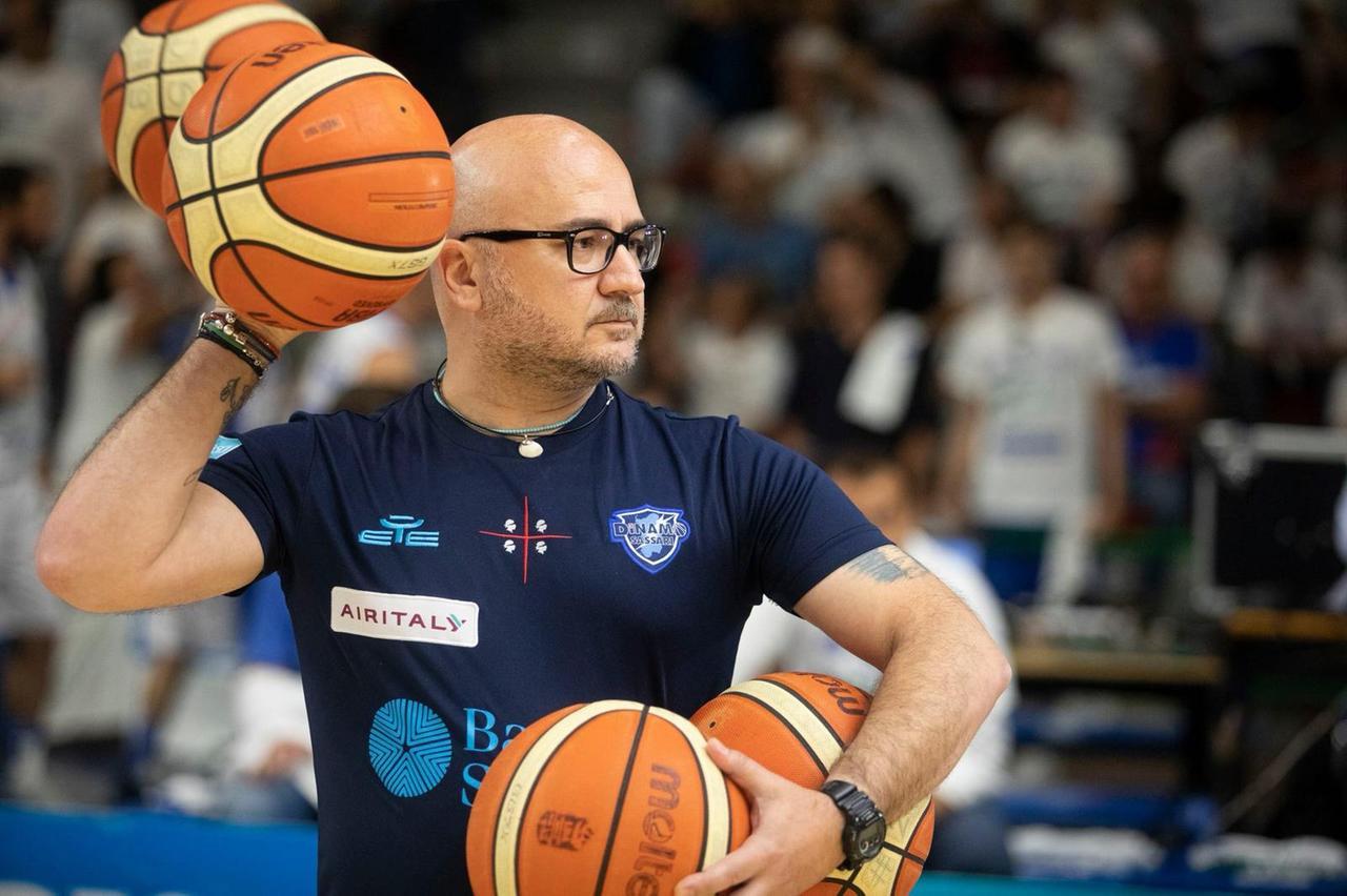 Matteo Boccolini, preparatore atletico della Dinamo Banco di Sardegna