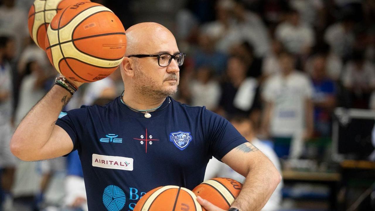 Matteo Boccolini, preparatore atletico della Dinamo Banco di Sardegna