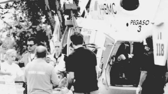 La foto dell’incidente pubblicata all’epoca sulle pagine del Tirreno