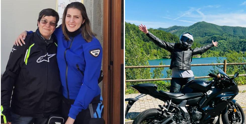 
	Mamma Giuseppina insieme all'amata figlia Aurora

