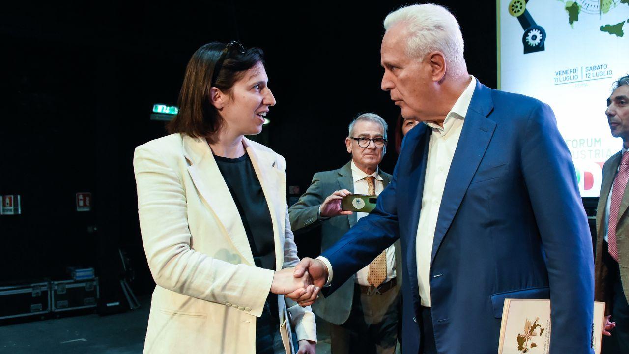 
	Elly Schlein ed Eugenio Giani sabato scorso (foto Imagoeconomica/ Minelli)

