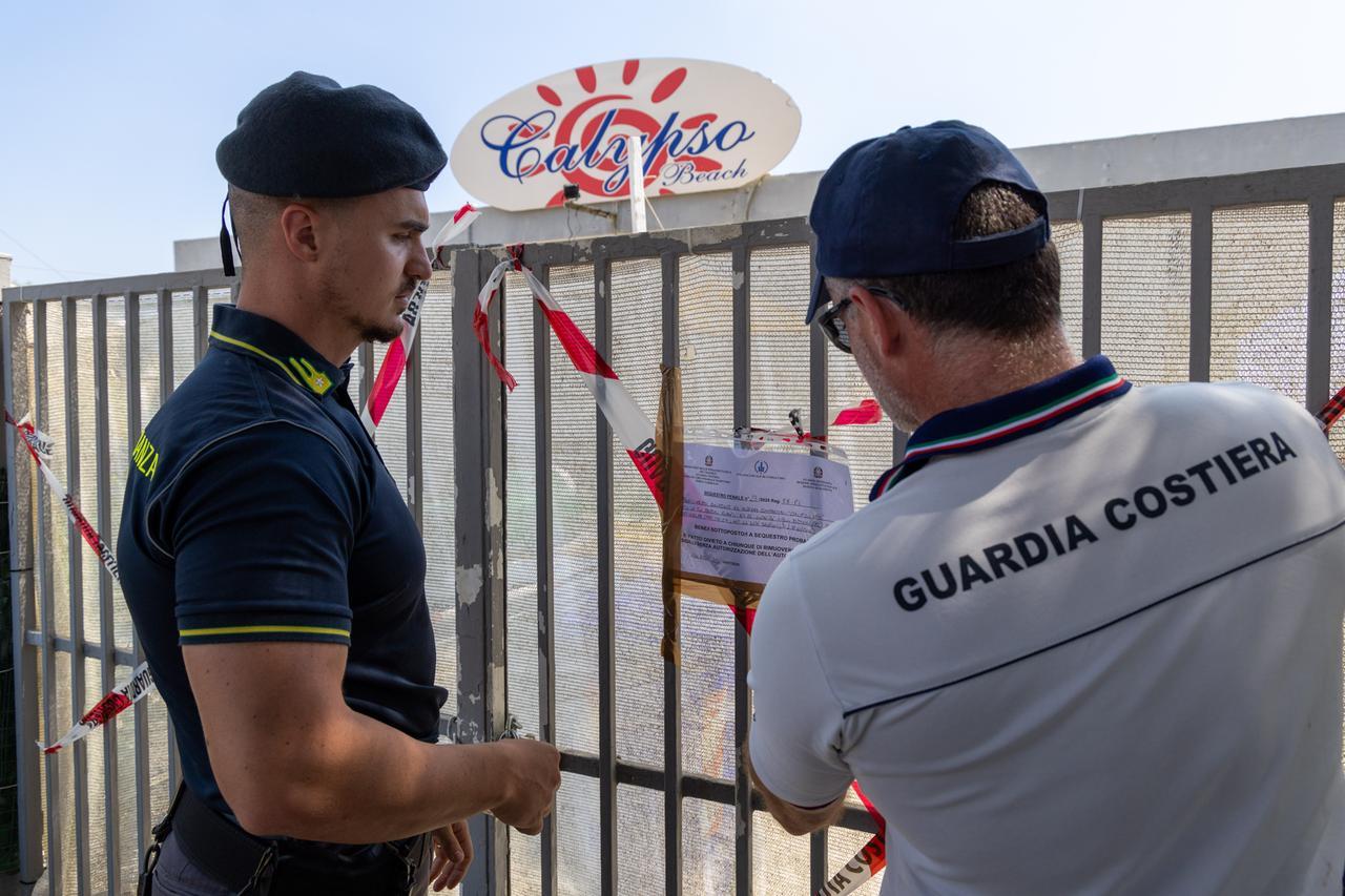 Lido Estensi, sequestrato il Bagno Calypso