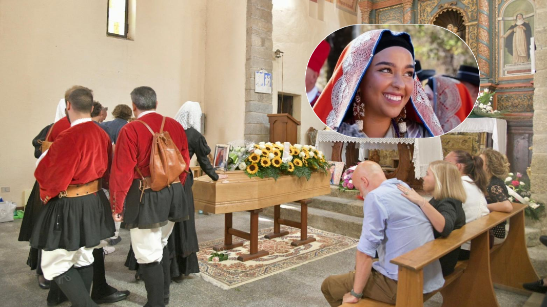 Tempio abbraccia Gaia Costa uccisa sulle strisce: i funerali in cattedrale