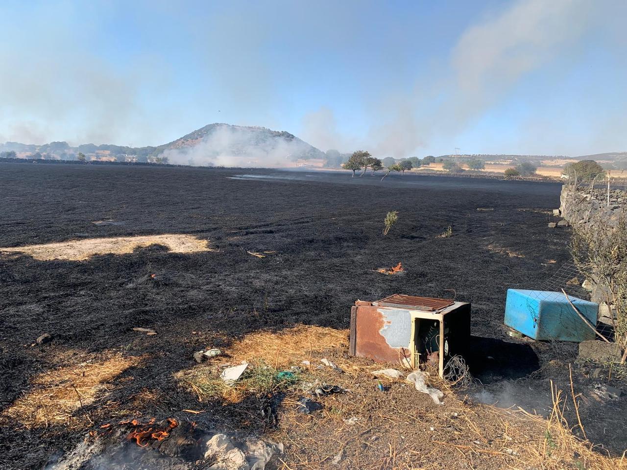 Ancora fiamme a Bonorva: in cenere 50 ettari