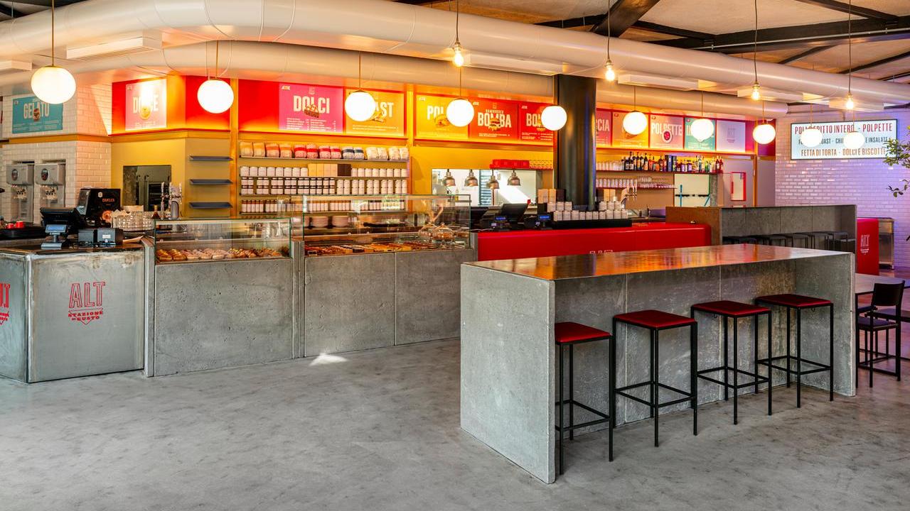 Un interno del ristorante