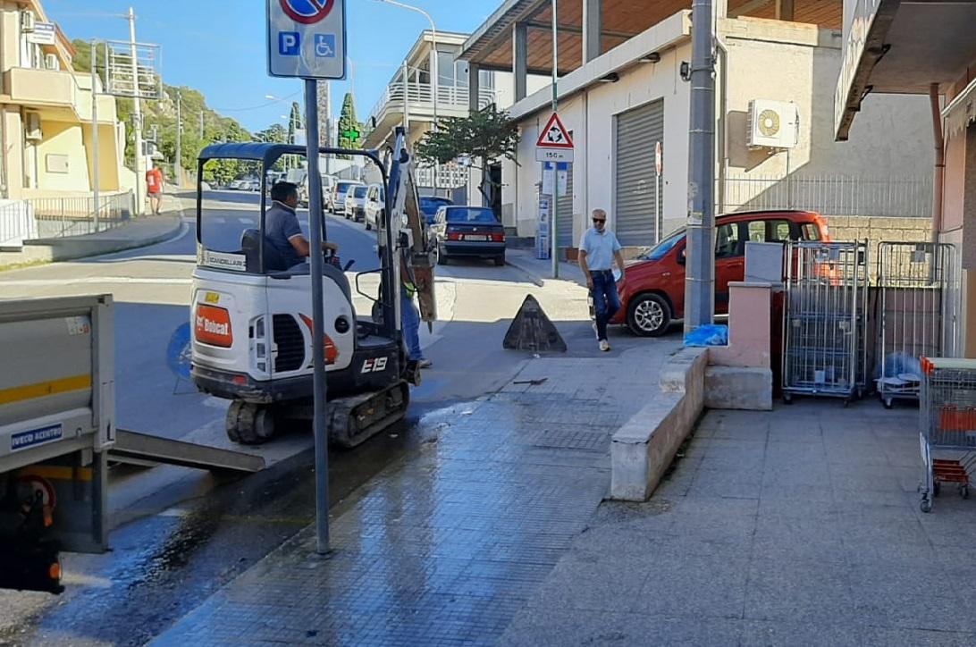 Lavori alla rete idrica di Siniscola, rubinetti a secco: ecco quando