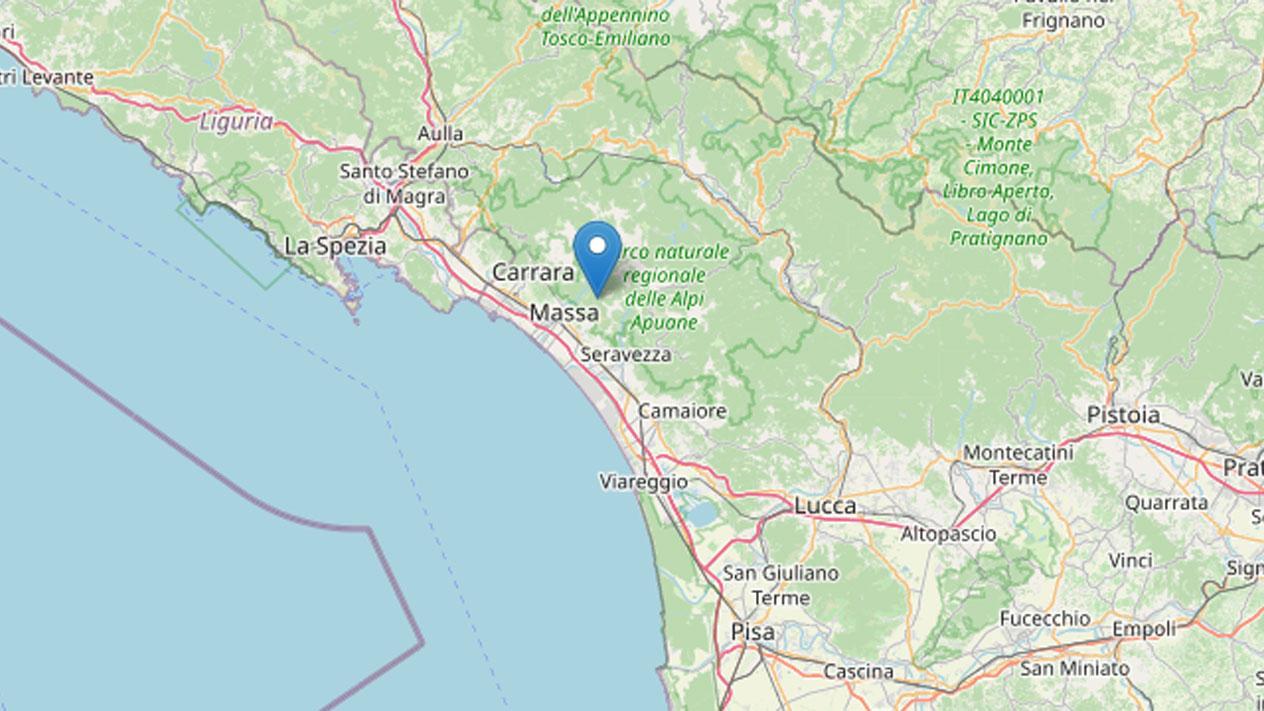 L'epicentro del terremoto "artificiale"