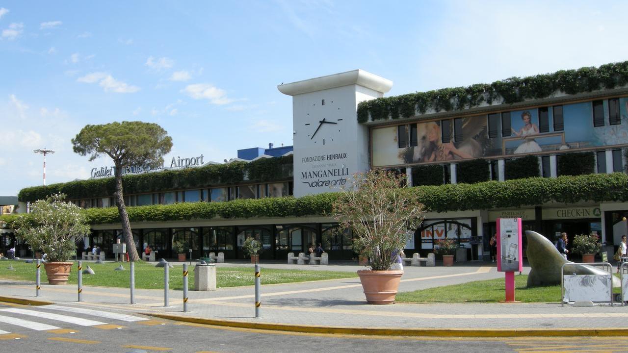 L'aeroporto di Pisa