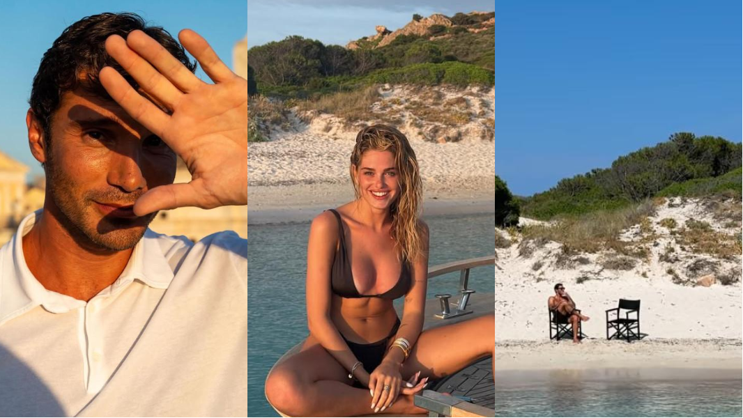 (Foto Instagram @stefanodemartino @caroline.tronelli)