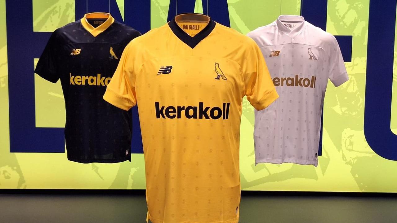 Le tre nuove maglie del Modena