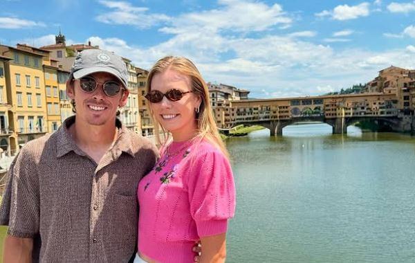 Alex de Minaur e Katie Boulter in Toscana, vacanza d’amore e idee per il grande giorno
