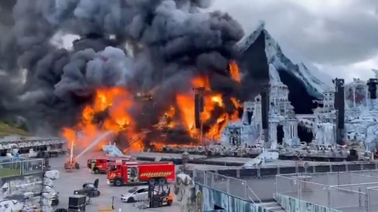 L'incendio a Tomorrowland