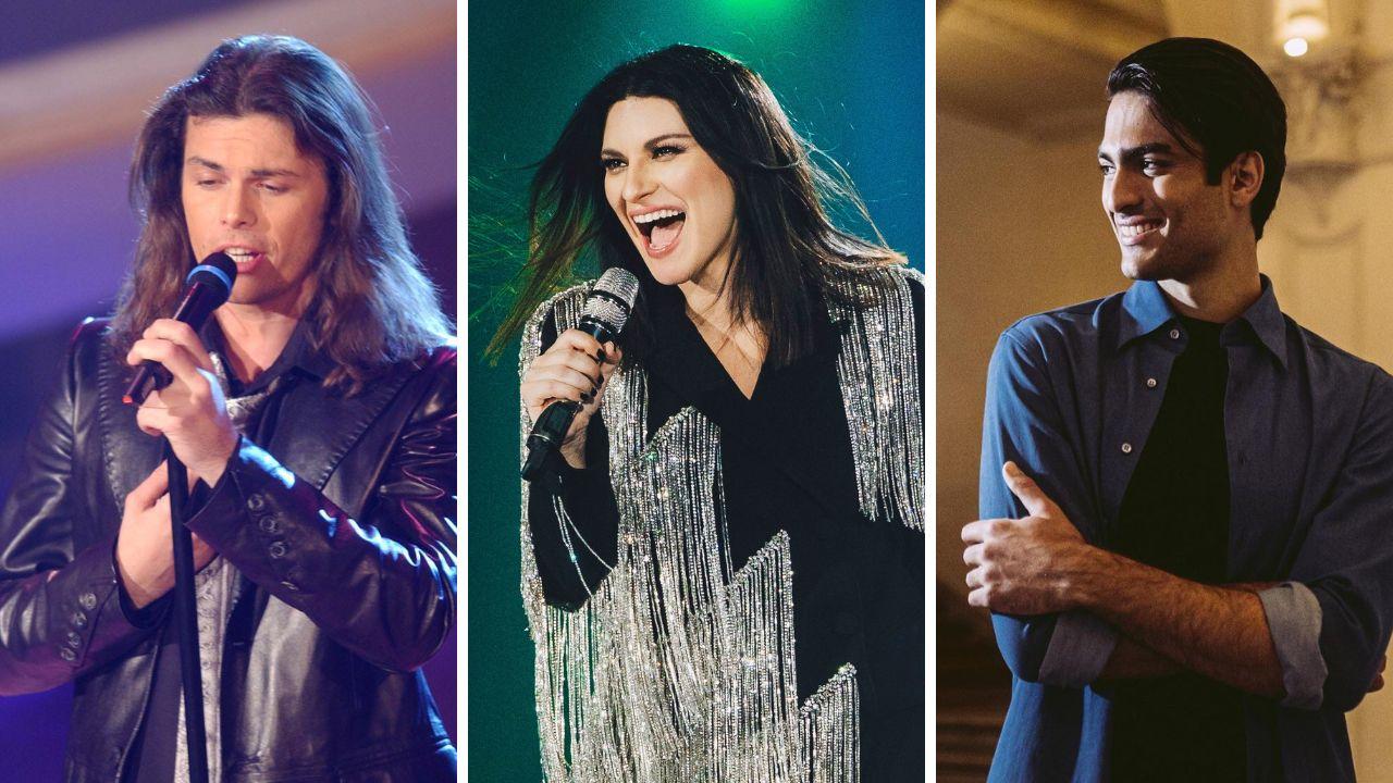 Grignani, Pausini e Bocelli