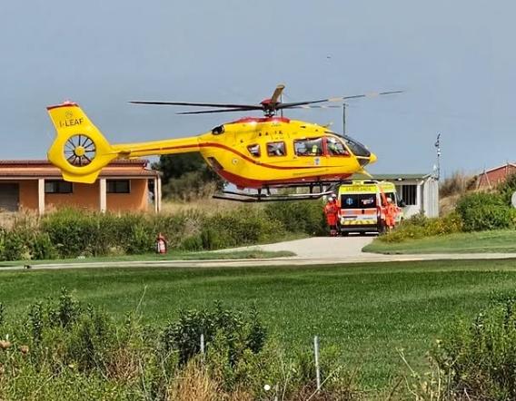 Parte una fiammata dalla bombola, poliziotto in gravi condizioni