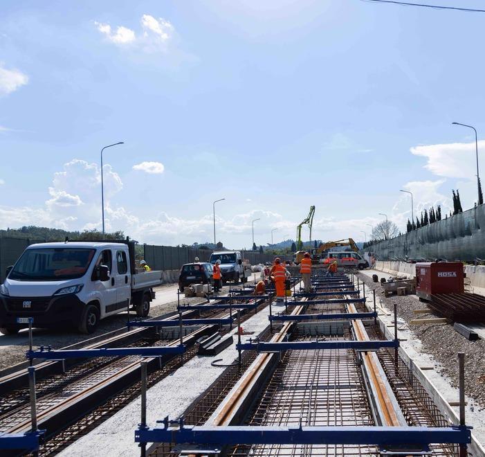 Firenze, tramvia: si chiudono le due rampe del viadotto Polo. Le 4 fasi dell'intervento