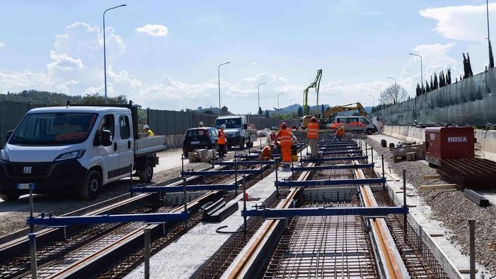 Firenze, tramvia: si chiudono le due rampe del viadotto Polo. Le 4 fasi dell'intervento