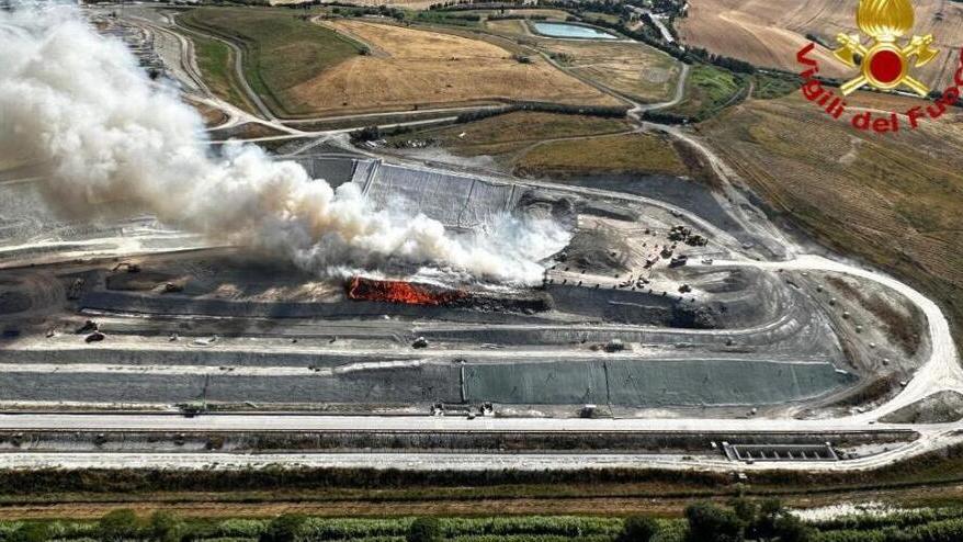 L'incendio a Scapigliato