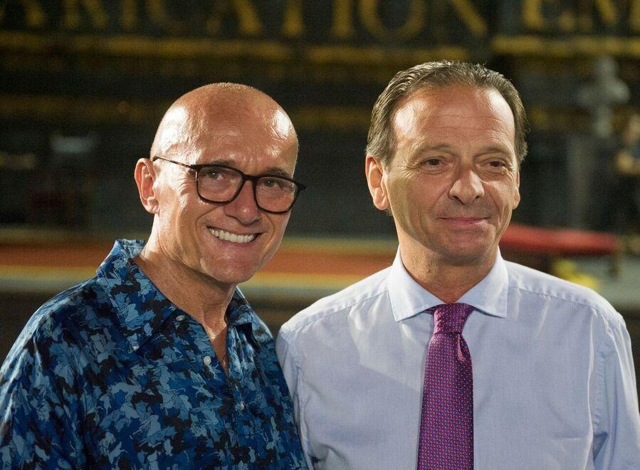 
	Alfonso Signorini e Fabrizio Miracolo (credit Giorgio Andreuccetti)

