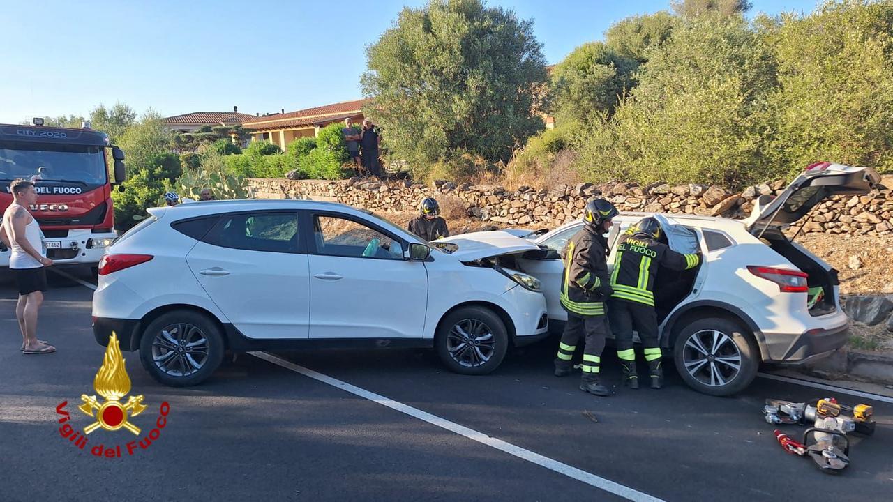 
	Le due auto coinvolte nell'incidente


