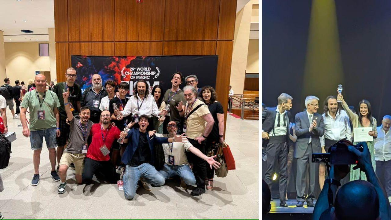 Fontanelli, Alberto Giorgi e Laura: Livorno sul tetto del mondo di magia