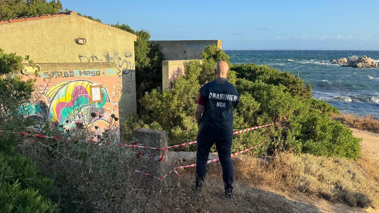 Carabinieri del Noe di Sassari all'Isuledda Palau