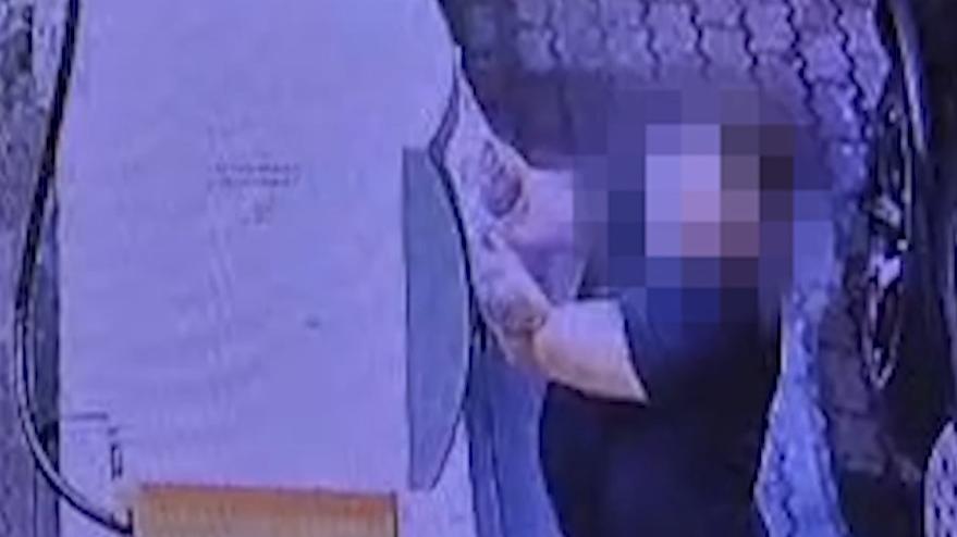 Un "frame" dell'impianto di videosorveglianza