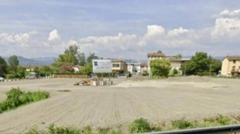 L'area disboscata secondo la denuncia del consigliere Daniele Bianucci