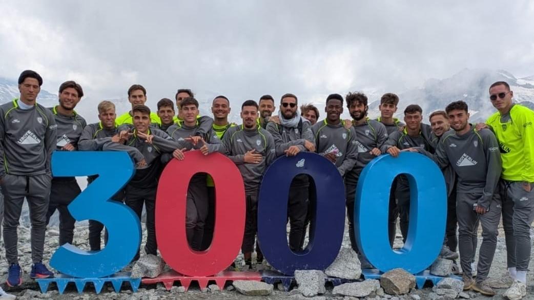 Giornata di relax ad alta quota per il Cagliari