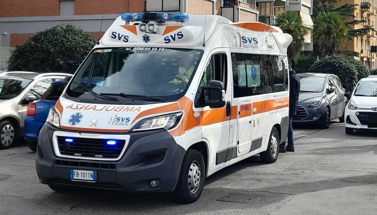 
	Un'ambulanza della Svs (foto d'archivio)

