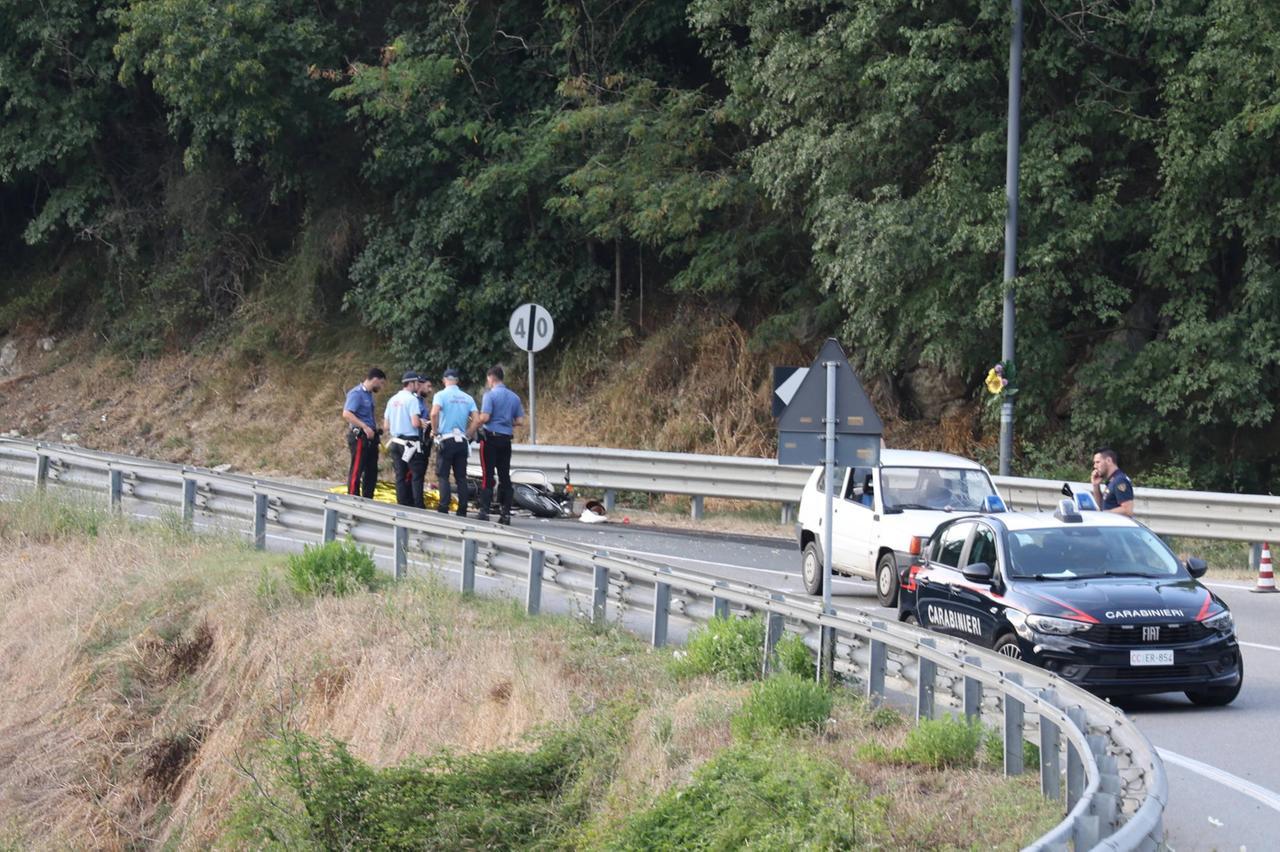 
	Il luogo dell'incidente (foto Sestini)

