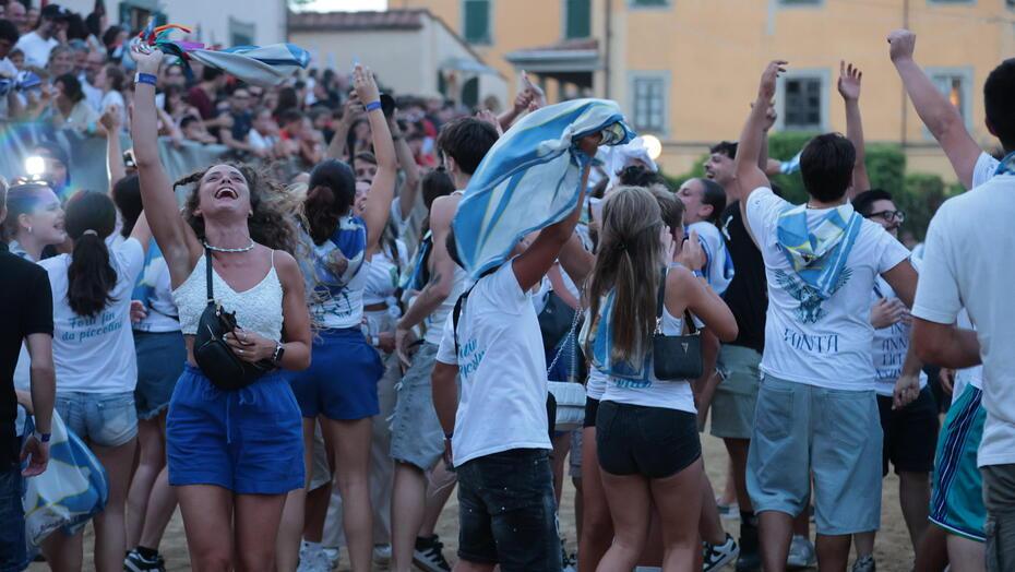 La festa (foto Stick)