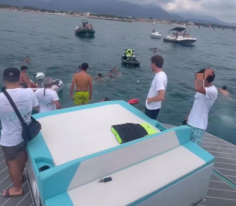 Un momento della festa