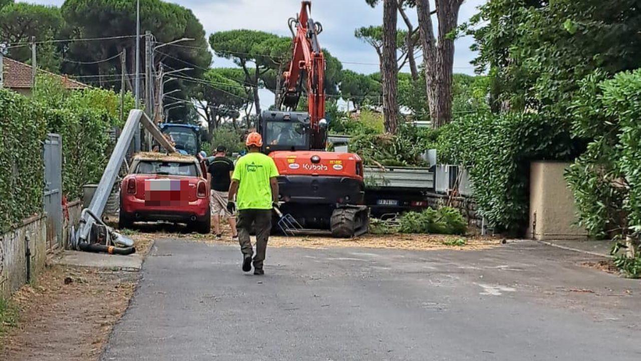 I lavori di ripristino