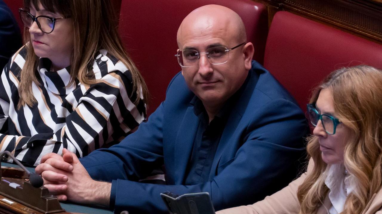 Emiliano Fenu nei banchi della Camera dei deputati