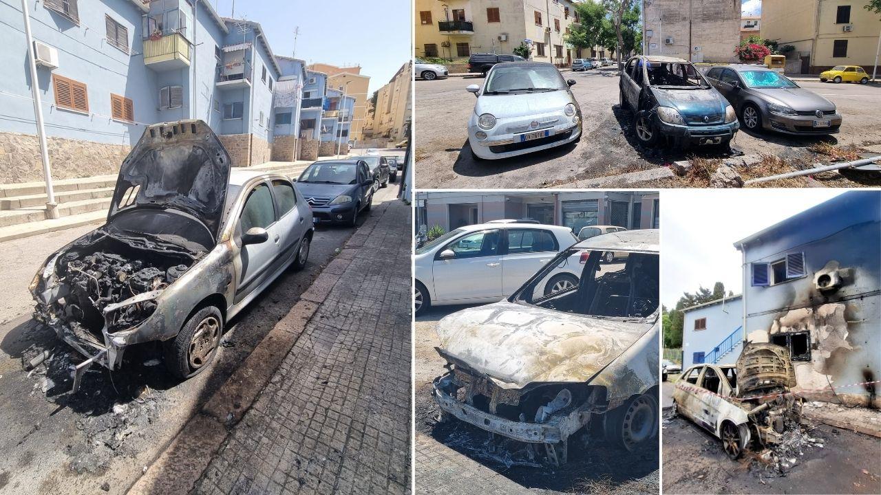 Allarme roghi a Sassari: quattro auto incendiate in una settimana