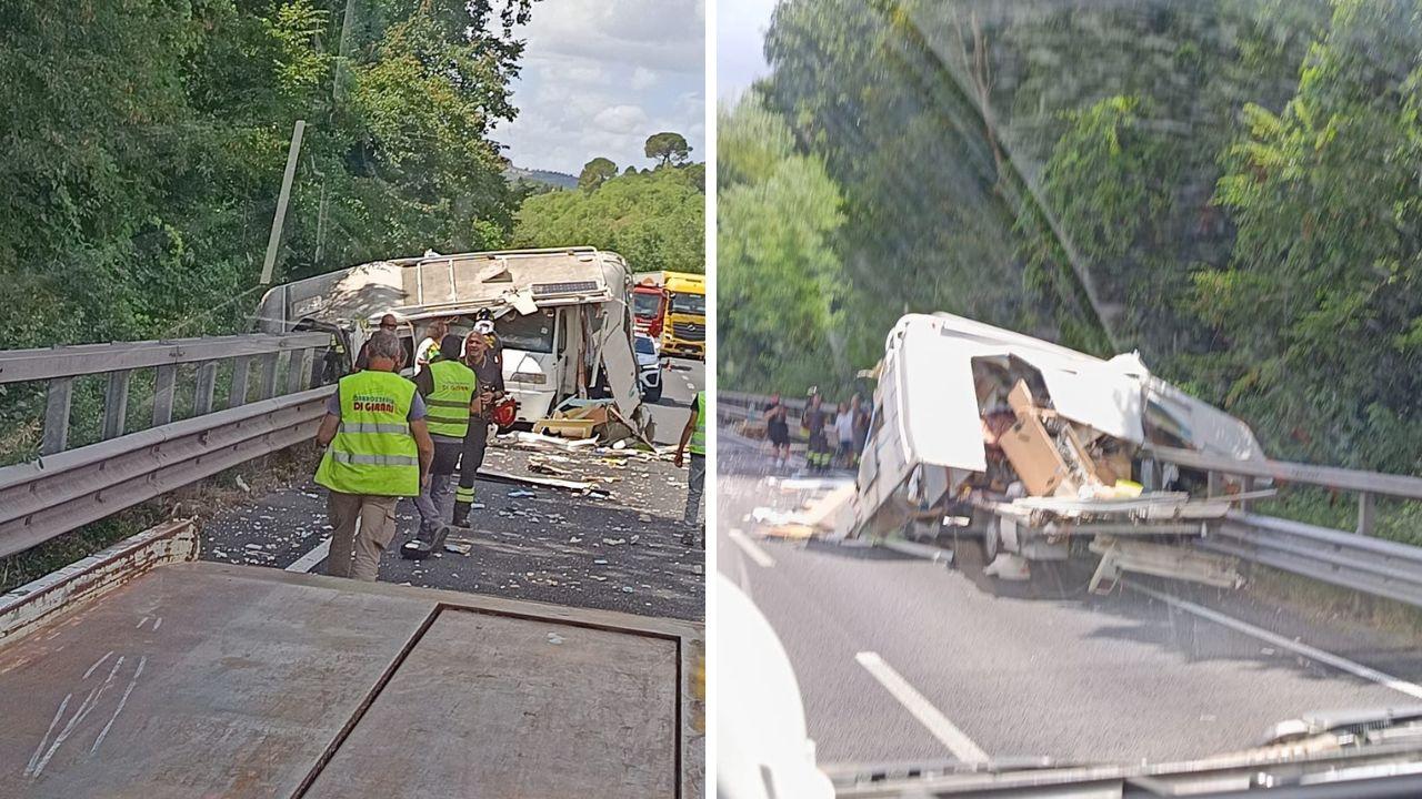 Il luogo dell'incidente (foto Stick)