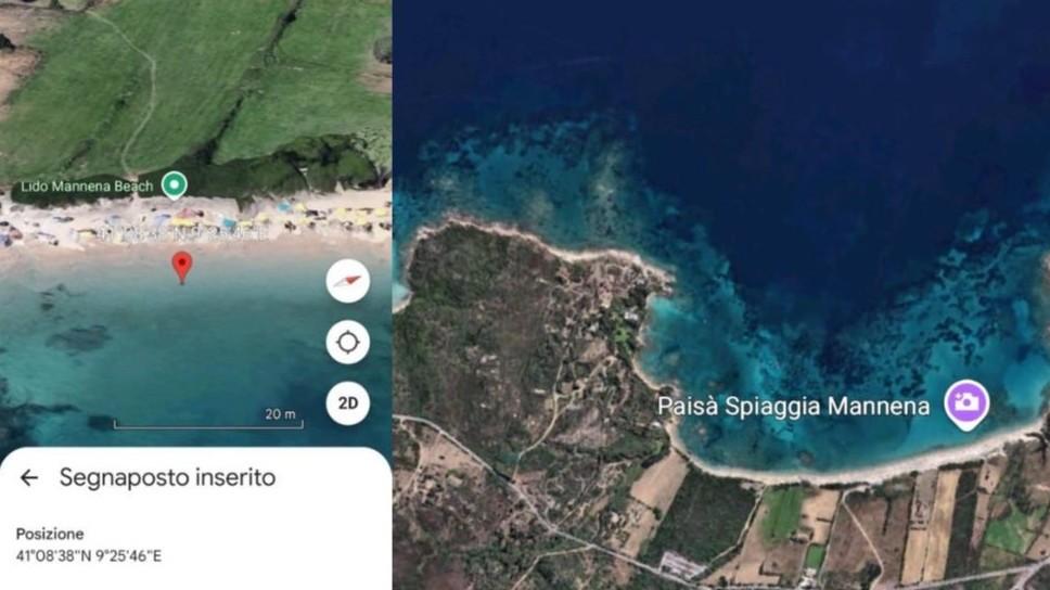 
	L'area interdetta nella spiaggia di Mannena

