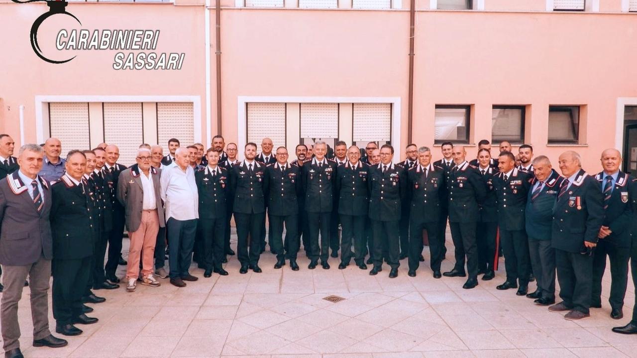 Carabinieri, il generale di corpo d’armata Iacobelli in visita al comando provinciale di Sassari