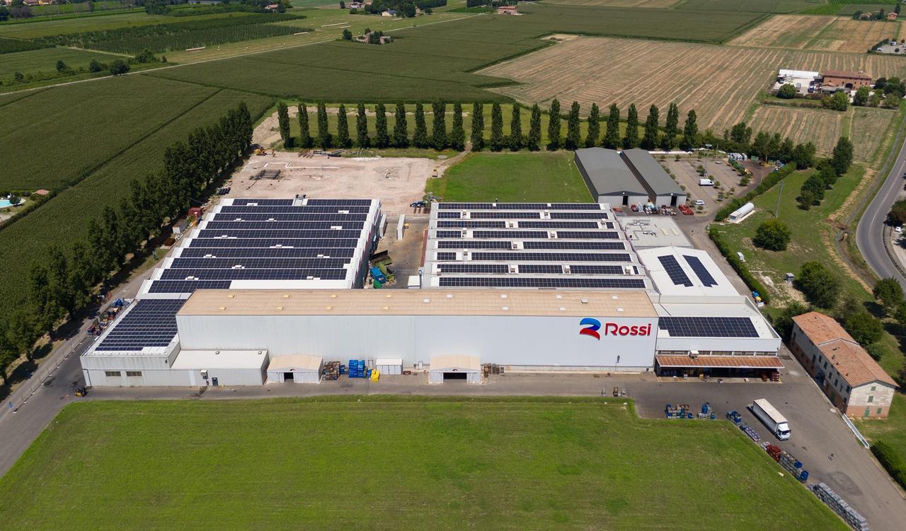 
	Lo stabilimento di Rossi a Ganaceto

